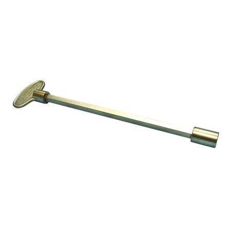 Blue Flame GAS KEY SATIN CHROME 8"" NKY.8.06